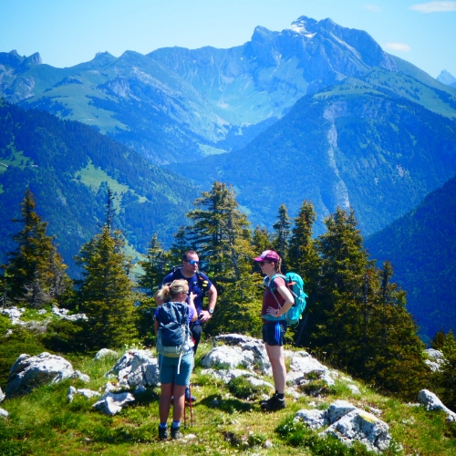 Summer In Morzine - Hikers