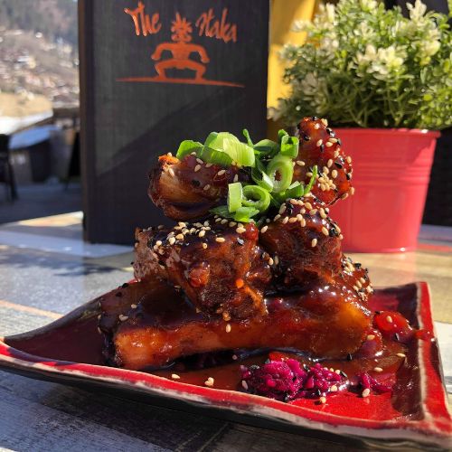 Haka ribs in Morzine