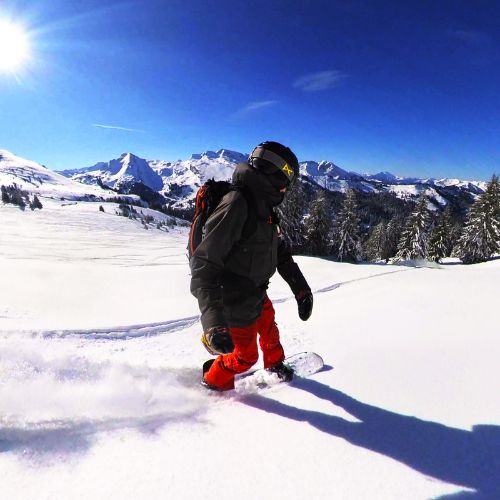 The Difference Between French and American Ski Resorts - Tom on a powder day